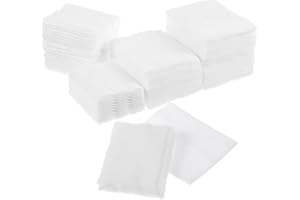 AHQiZFX 500 sztuk wacików do demakijażu, niepozostawiających kłaczków, bawełnianych płatków do paznokci, wacików do twarzy, wacików, do usuwania makijażu oczu, nakładania lakieru do pielęgnacji skóry