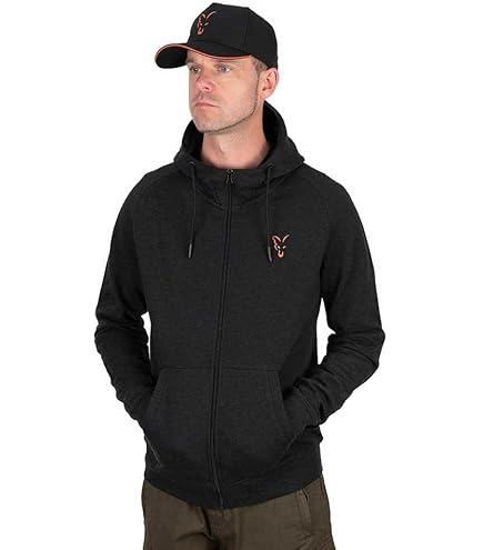 Fox Mikina Collection LW Hoody Black & Orange | Chyť A Pusť