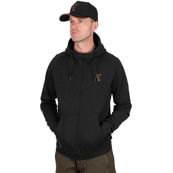 Pantaloni Corti Da Pesca Fox Collection - Jogger Short Black & Orange - Foto 5