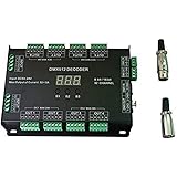 32CH RGBW DMX512 Decoder 8 Bit/16 Bit RGBW LED Controller 32 Channels Driver RGBW LED Strip Light DIM/CT/RGB/RGBW Controllder