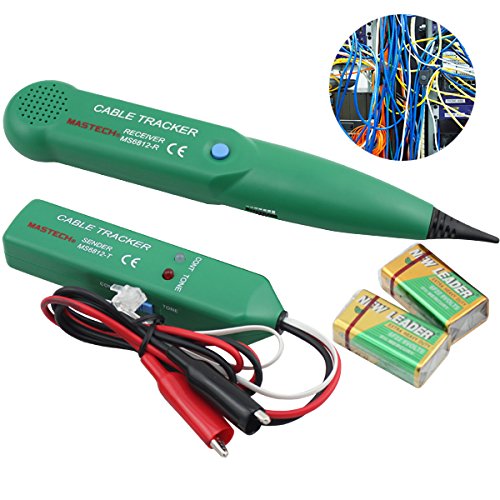 VINGO® Netzwerk kabel tester Kabel Crimpwerkzeug RJ10,11,12,45 LAN, ISDN+50 Stecker Netzwerk-Kabeltester Analyzer Werkzeugsatz - 3