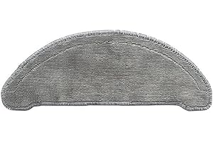 Imou 2pcs Ersatz-Reinigungstuch trocken und feucht waschbar, kompatibel mit dem Mop-Zubehör des L11 Roboter-Staubsaugers (waschbares Ersatz-Reinigungstuch)