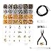 Produktbild ETSAMOR 1060 Stücke Schmuckherstellung Set 24 Sorte Schmuckherstellung Zubehör Schmuck Basteln mit Zangen Kette Pinzett für DIY Ohrring Armband Verschluss Halsketten Anfänger