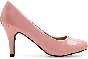 Andrés Machado - Buty damskie na wysokich obcasach - Cienkie obcasy - AM422 - Styl retro - Małe, średnie i duże rozmiary - Bez sznurówek - Miękkie obcasy - Rozmiary od 32 do 46 EU