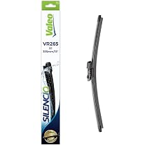 VALEO Silencio Tergicristalli VF412 Kit di Spazzole tergicristallo originali Flat Blade ad Alte Prestazioni, Maggior Visibilità su Strada 650mm/580mm Anteriore Confezione da 2 574325