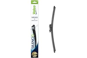 VALEO Silencio Wycieraczki - VR265 - Wysoka Wydajnosc, Doskonala Widocznosc 360 Stopni, latwa Instalacja. Oryginalne Plaskie Pióro Wycieraczki 335mm- Tylne - Jedna Sztuka - 574612