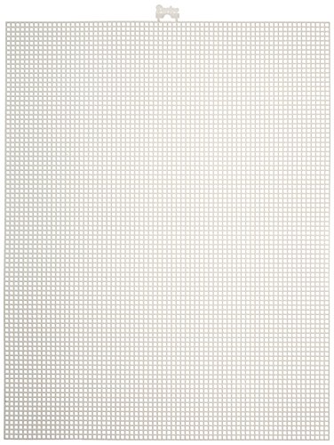 Darice Canvas, Lona de Plástico , Blanco, 34.3 x 26.7 cm