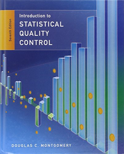 Statistical Quality Control by Douglas C. Montgomery (2012-06-19)