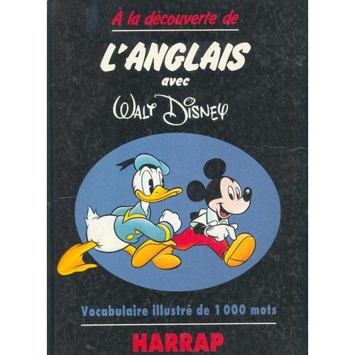 couverture de : A la decouverte de l'anglais avec walt disney