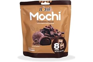 CANDYFRIZZ SELECTION Royal Family Mochi – Confezione da 8 Pezzi – Un viaggio tra 7 sapori irresistibili - Scegli il tuo Gusto Preferito! (Cioccolato)