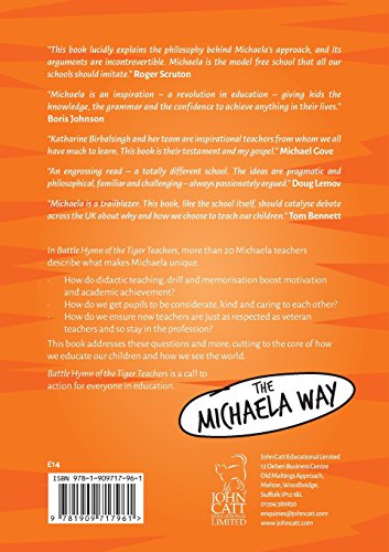 Battle Hymn of the Tiger Teachers: The Michaela Way