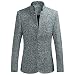 Produktbild Herren Herbst Winter Mode Single Row Buckle Großformat Langen Ärmel Anzug Mantel