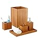 Produktbild Seville Classics Bamboo Bath and Vanity Set, 5 pcs by Seville Classics