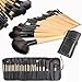 Wholesale Solutions Ltd® - 24 Pcs Professional Make up Brush Set Foundation Brushes Kabuki Fan Brushes Case