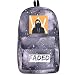 Produktbild SP Faded Alan Walker Rucksack Schultasche Handtasche Handtasche Reisetasche Buch Tasche, Grey Sky