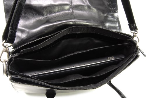   bergro  e Laptoptasche Helena von Catwalk Collection  Shcwarz  Gr  B  42 H  31 5 T  13 cm