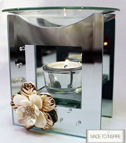 3D Flower Yankee Candle Compatible Tart/Wax/Oil Burner Warmer Tea Light Holder