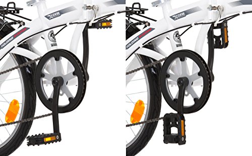 20 Zoll, Probike, Klapprad, Mountain, City, Fahrrad, Herren, Damen, Jugend, Universalgröße, 6 Gang Shimano Kettenschaltung, Folding System, STVO Beleuchtung, Komplett montiert - 9