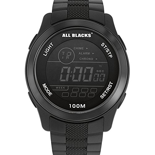All Blacks Herren-Armbanduhr 680082 Analog Kunststoff Schwarz All Blacks Herren-Armbanduhr 680082 Analog Kunststoff Schwarz