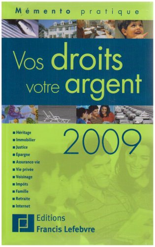 Télécharger Vos droits, votre argent Livre PDF Gratuit