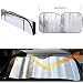Produktbild Sport family 1 x Auto Sonnenschutz Frontscheibe Windschutzscheibe Schutz KFZ Doppelseitiges Aluminiumfolie Sonnenblende Faltbare Auto Windschutzscheibe Sonnenschutz Sonnenschirm Vermeiden Sie Sonneneinstrahlung 140 * 70CM