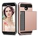 Produktbild Samsung Galaxy J7 (2017) DUOS Hülle, Coolden® Prämie 2 Kartenfach Wallet Case Outdoor Stoßfest Silikon TPU + Hard PC Schutzhülle für Samsung J7 2017 Handyhülle Samsung Galaxy J7 DUOS Cover(Minzgrün)