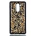 Produktbild Huawei Honor 6X / GR5 2017 / Mate 9 Lite (5,5 Zoll) Hülle, Hozor Neu Luxuriös Glitzer Blattgold Handyhülle Weich TPU Silikon Hülle Schutz Tasche Bumper Case Schwarze Stil mit Unregelmäßig Gold Glänzend Fragmentiert Goldfolie Design