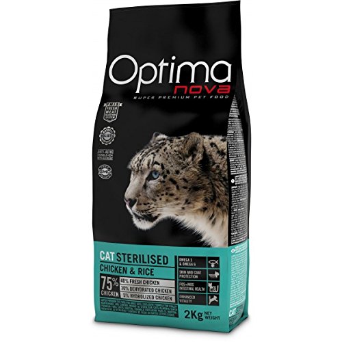 Optima nova - Pienso para Gatos Adultos ãptima Nova sterilised Pollo y arroz