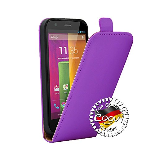 COOVY Funda para Motorola Moto G XT1032 XT1033 1 Generation Model 2013 COVER CASE CUBIERTA DELGADO FUNDA PROTECTORA CON TAPA con l mina protectora de pantalla Color morado reviews COOVY Funda para Motorola Moto G XT1032 XT1033 1 Generation Model 2013 COVER CASE CUBIERTA DELGADO FUNDA PROTECTORA CON TAPA con l mina protectora de pantalla Color morado