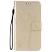 Produktbild Nancen Tasche Hülle für Asus ZenFone ZD552KL Flip Schutzhülle Zubehör Lederhülle mit Silikon Back Cover PU Leder Handytasche im Bookstyle Stand Funktion Kartenfächer Magnet Etui Schale