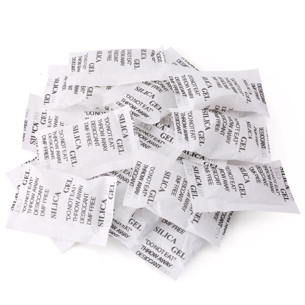 bvslf Silica Gel 5gm Pouch 200 pcs Pack, Silica Gel 1 KG Pack, Moisture absorbents, Dehumidifier Silica Gel Bags for Moisture