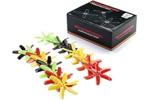 VIDOO 8 Paires 4X4X6 4040 Hélice 6 Pales CW CCW pour FPV Racer