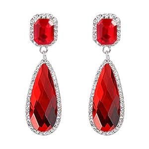 Parure Goutte D'eau En Cristal Autrichien - Collier Et Boucles D'oreilles Pour Mariage, Soirée, Cadeau Femme