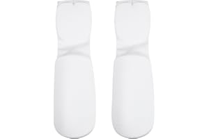 RUIXIA 2 Pcs Stretchy Taekwondo Forearm Guards Karate Knitted Arm Support Breathable Sports Elbow Forearm Protector Pads Breathable Arm Brace for Combat Training, Kickboxing, Martial Arts Training