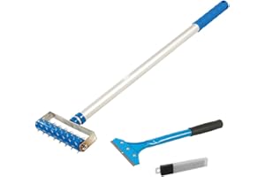 der kleine Handwerker Profi Tapetenentferner Set Stachelwalze + Tapetenschaber + Klingen | Tapten entfernen einfach gemacht