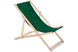 Green Blue Chaise Longue Bain de Soleil Pliante à Dossier réglable Couleur GB183 Vert foncé