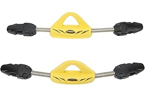 Agatige 2 PCS Diving Fin Strap, Scuba Diving Fin Spring Heel Strap with Quick Release Buckles for 41-44 Shoes, Spring Strap Assembly Diving Equipment for Freediving & Snorkeling