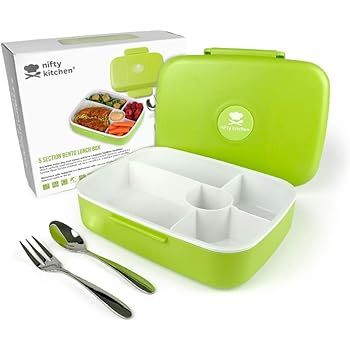 Mustard - Porta Pranzo Ermetico a Scomparti, Contenitore Alimentari