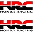 ISEE 360® HRC Racing Bikes Sticker for Sides Tank Mudguard (Pack of 2)