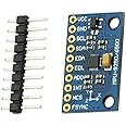 Hailege MPU9250 9-Axis 9 DOF 16 Bit Gyroscope Acceleration Magnetic Sensor 9-Axis Attitude +Gyro+Accelerator+Magnetometer Sensor Module IIC/SPI for Arduino GY-9250