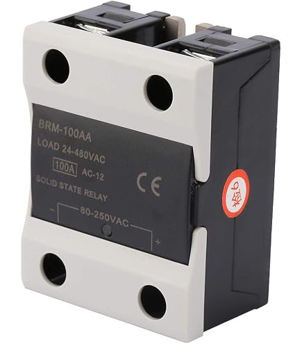 Relè A Stato Solido Uxcell ASH-25DD DC-DC 25A – Controllo 4-32VDC A 5-250VDC Monofase