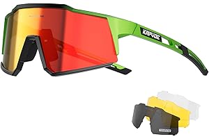 KAPVOE Polarizzati Occhiali Da Ciclismo Con 1 Lenti o 4 lenti Intercambiabili TR90 Sport Occhiali Da Sole Donne Uomini