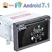 Produktbild 3D-GPS-8-Zoll-kapazitive Multi-TouchScreen Quad-Core-Android 7.1 Wifi Doppel 2din Auto-DVD-Audio Radio Stereo-FM AM RDS Media Stereo Audio GPS Navi Navigation-Steuergerät Radio Receiver PC Für