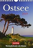 Ostsee - Kalender 2019: Wochenkalender mit Zitaten by 