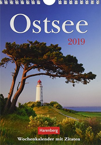 Ostsee - Kalender 2019: Wochenkalender mit Zitaten