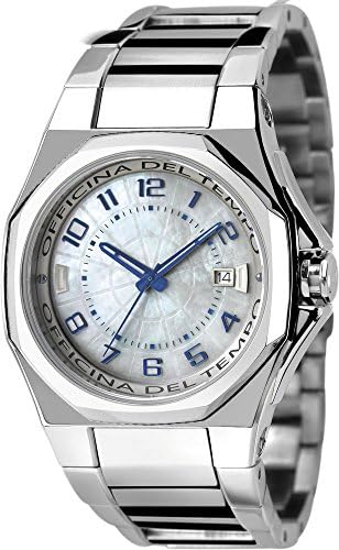 Officina del Tempo   Watch Analogue Display and  Strap OT1028/03WB_Madreperla
