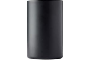 POINT-VIRGULE Point Virgule - Enfriador de vino de acero inoxidable (11,9 cm), color negro