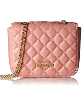 Love Moschino Damen Borsa Nappa Pu Trapuntata Rosa Schultertasche, Pink (Pink), 14 x 20 x 6 cm