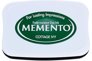 Tsukineko Memento Full Size Dye Inkpad-Cottage Ivy