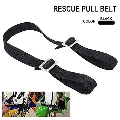 AnXin Rescue Sangle de Traction Universelle pour la Plupart des Motos Dirt Bike Pit Enduro Honda Yamaha Kawasaki Suzuki KTM